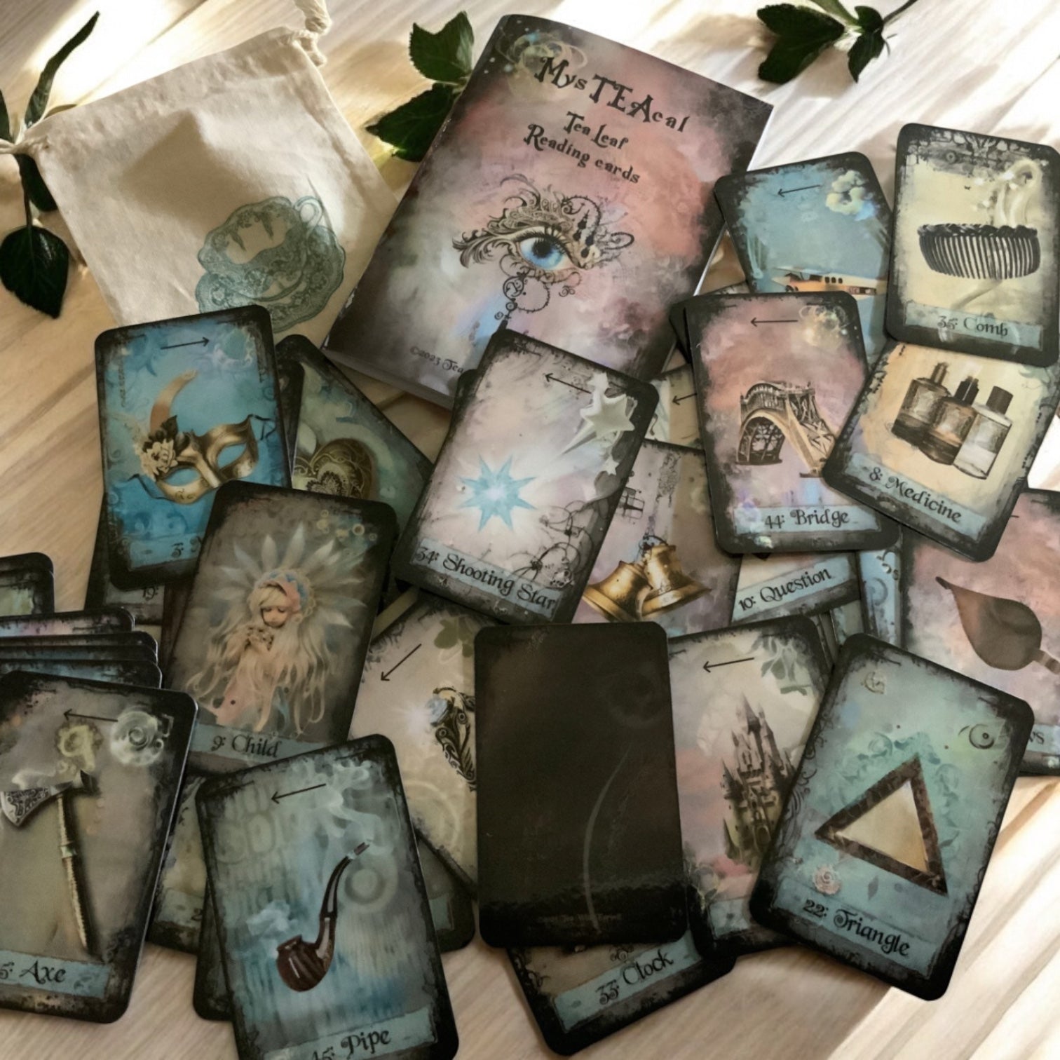 Tea Leaf Reading Cards & Oracle Decks