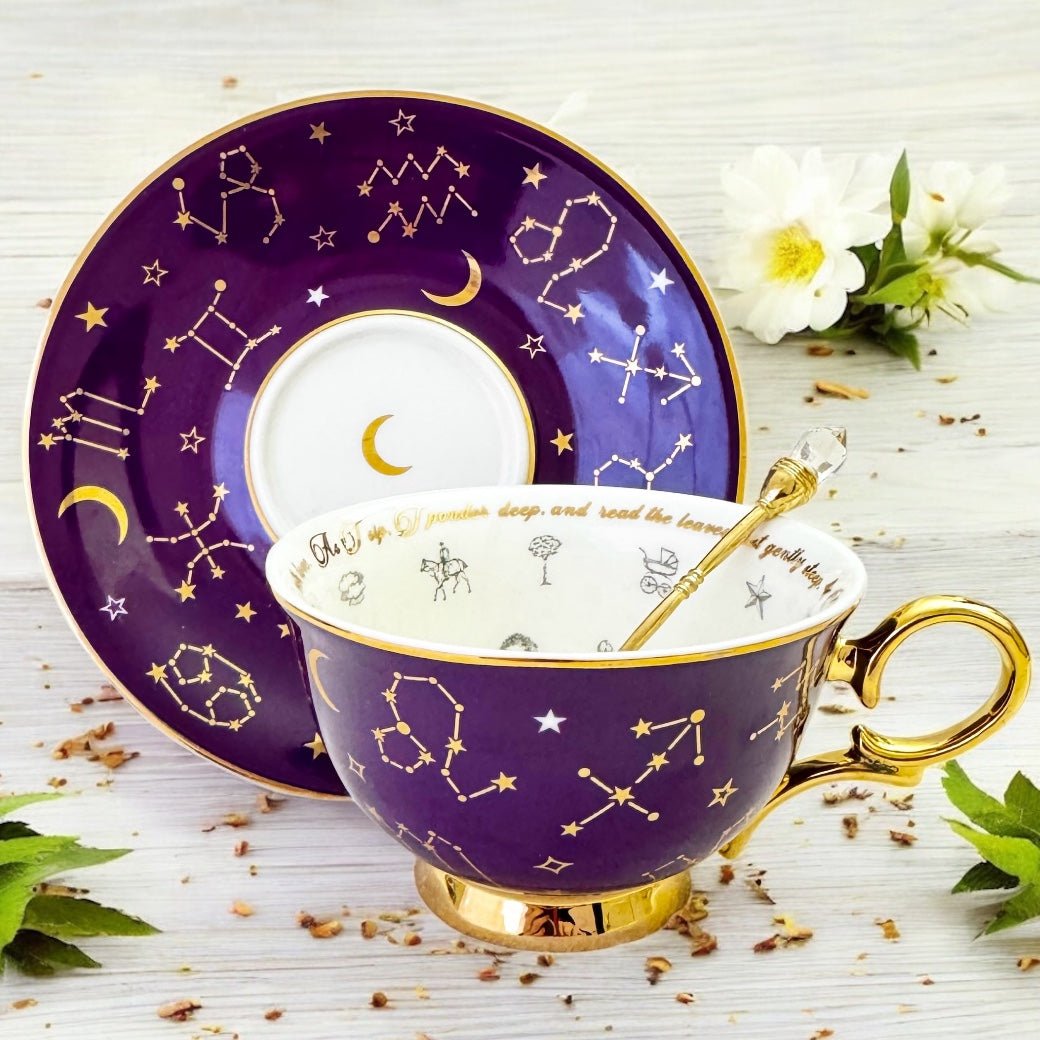 Fortune Telling Teacups for Intuitive Readings - Tea Leaf Reader