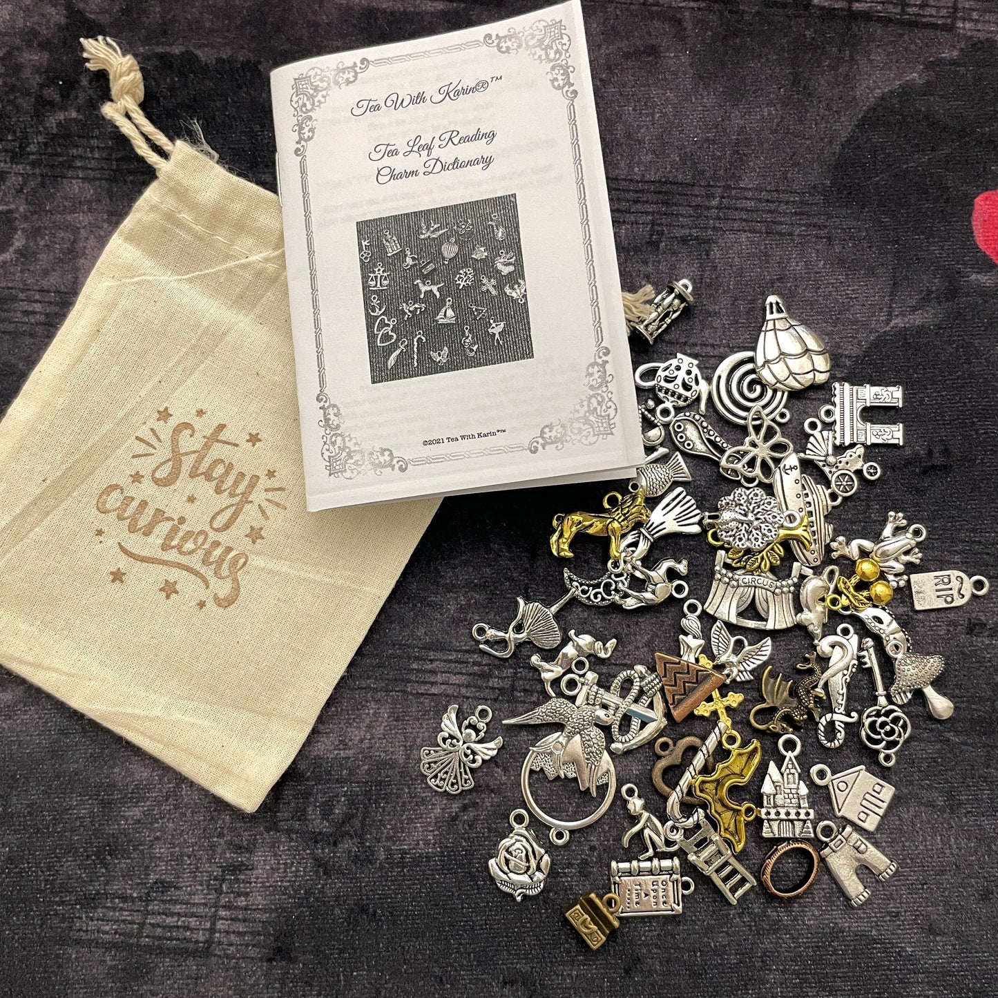 Yes or No charm casting spinner. Decision maker. Pick a Daisy.