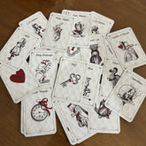 Alice in Wonderland Oracle Cards 25-card divination deck with guidebook and drawstring bag | Tea Leaf Reader
