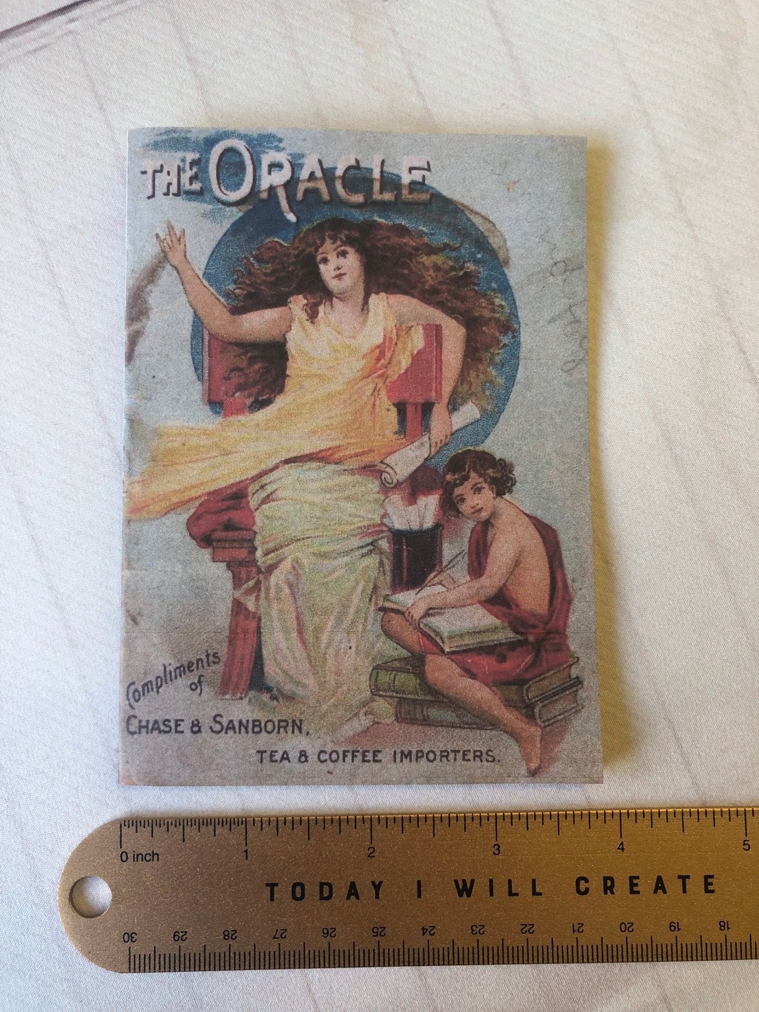 Tea Leaf Reading Oracle Book Oracle Deck *gift for her Divination Tools Tarot Lenormand *gifts Unique *gift for Mom Vintage Reprint Booklet