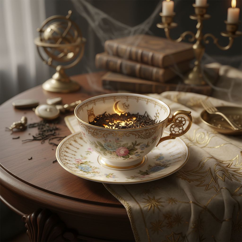 The History of Tasseography | Tea Leaf Reader
