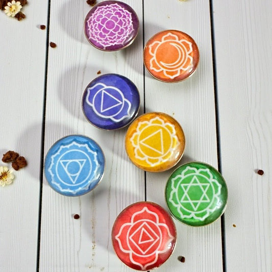 Chakra and Zodiac Reading Coins for daily divination practice by Karin Dalton-Smith