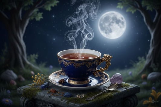 New Moon Tea Rituals and Intentions | Tea Leaf Reader