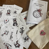 Alice in Wonderland Oracle Cards |25-Card Divination Deck |Guidebook |Free Course