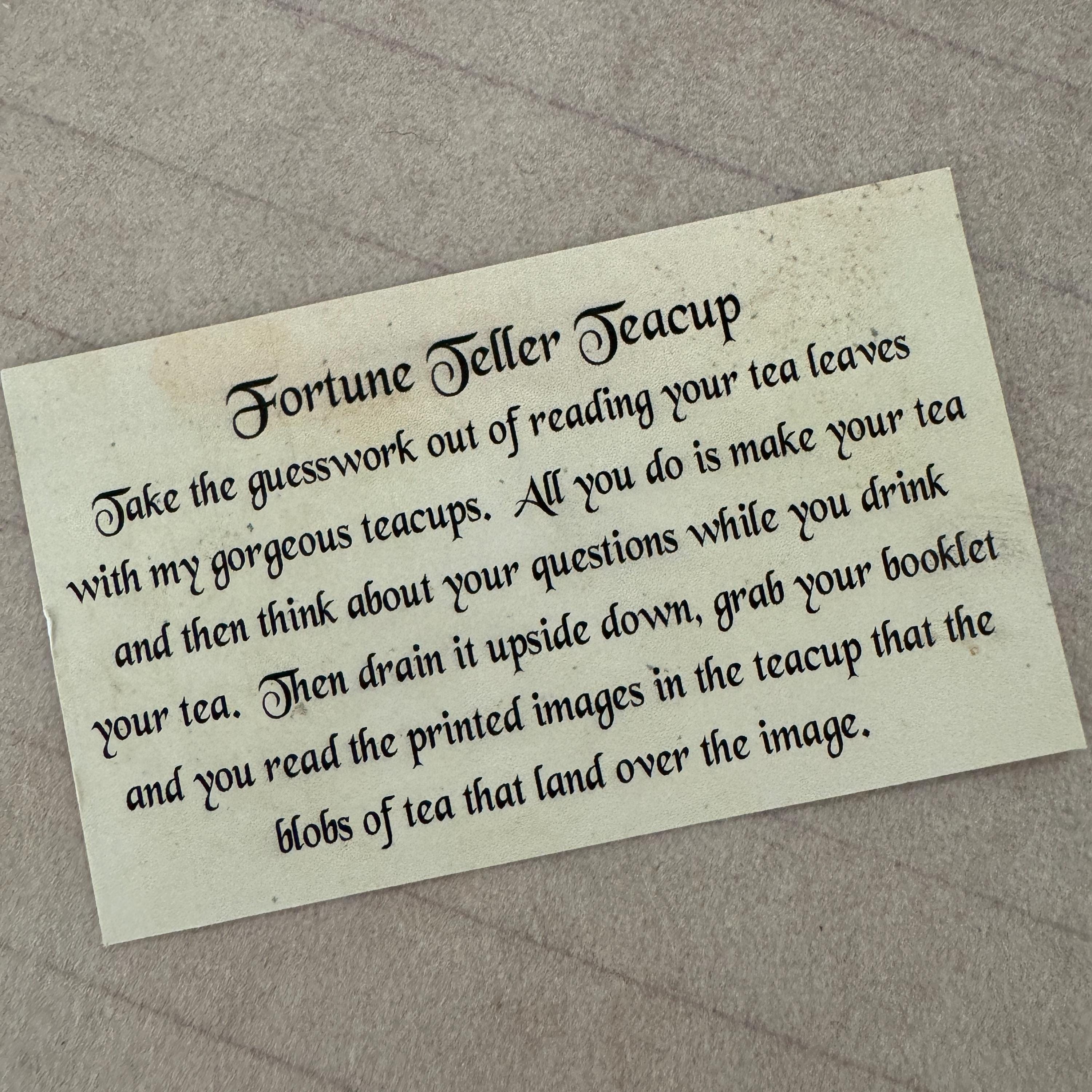 Teacup Info