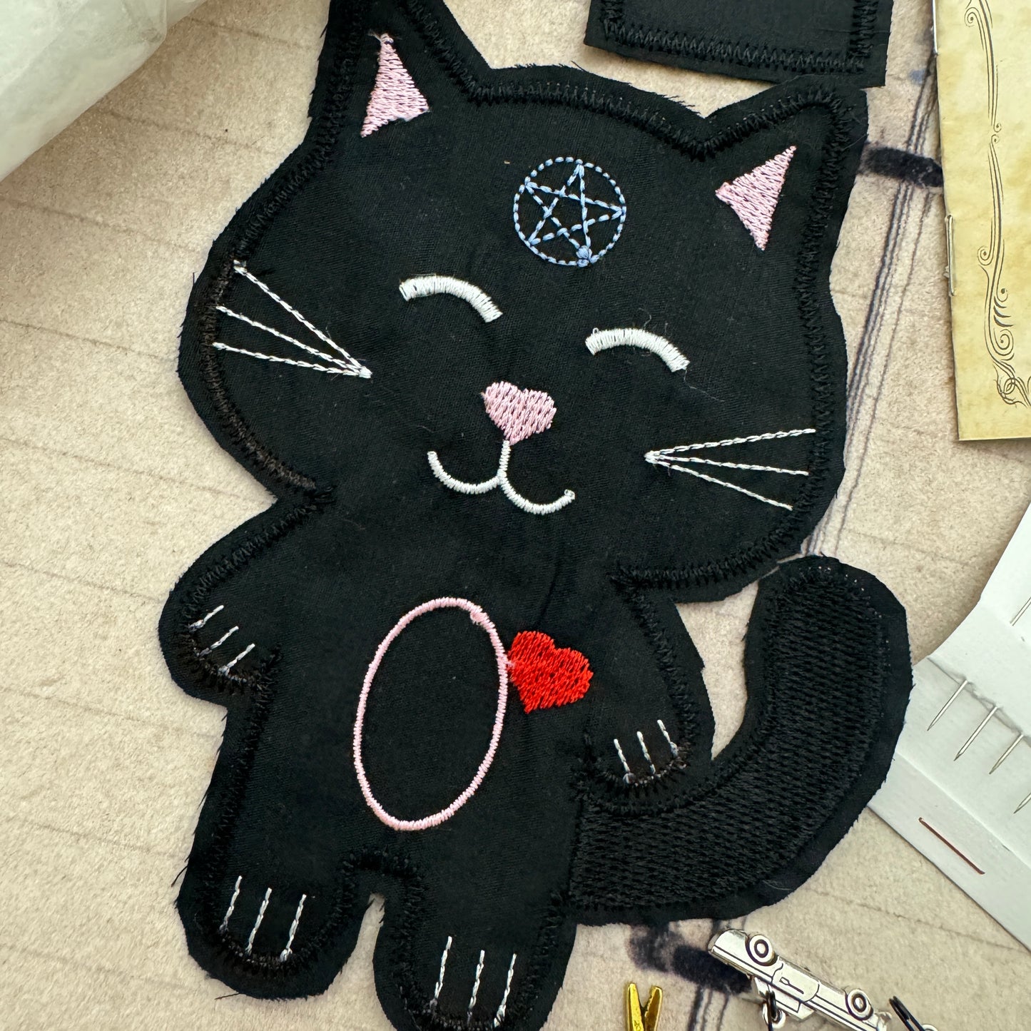 DIY Lucky black cat | Make your own Spirit doll | Poppet | Reiki Doll | Manifesting
