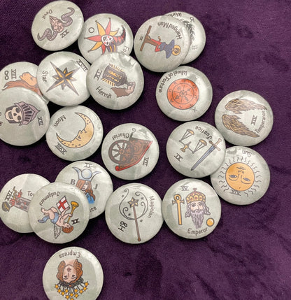 Tarot reading coins to add in to your charm kits.