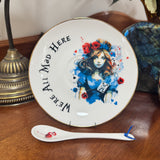 Alice in Wonderland Punk Tea Leaf Reading Set with Free Course