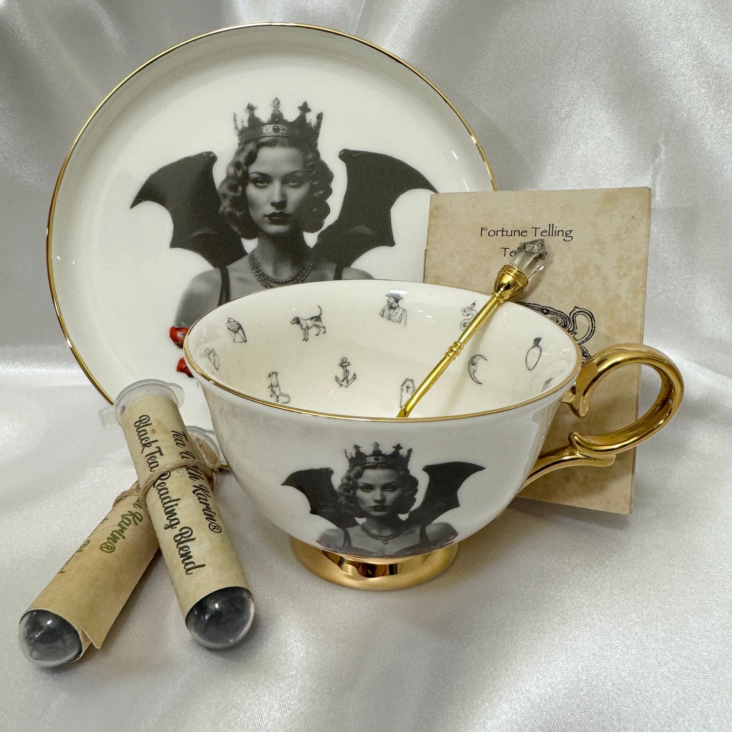 Vintage bat girl cup, bat lady teacup, bat porcelain, bat china, bat teapot, bat plates, bat mug, halloween teacup, halloween china, halloween plates, spooky teacup, goth teacup, bat tea set, Cups, Custom cups, Customized cup, Witchy, Custom cup gift, Witchy Gifts, Divination, Witchy decor, Teacup, Divination tools, Tea cup, Teacups, Tea set