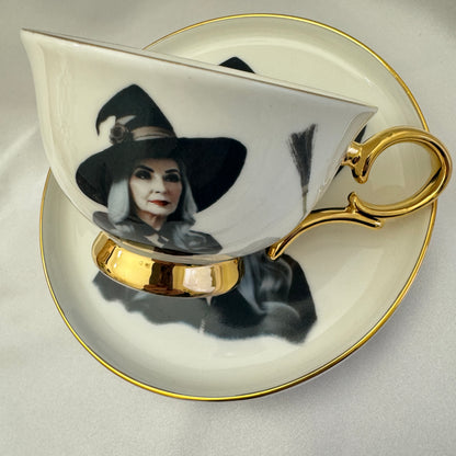 Vintage bat girl cup, bat lady teacup, bat porcelain, bat china, bat teapot, bat plates, bat mug, halloween teacup, halloween china, halloween plates, spooky teacup, goth teacup, bat tea set, Cups, Custom cups, Customized cup, Witchy, Custom cup gift, Witchy Gifts, Divination, Witchy decor, Teacup, Divination tools, Tea cup, Teacups, Tea set