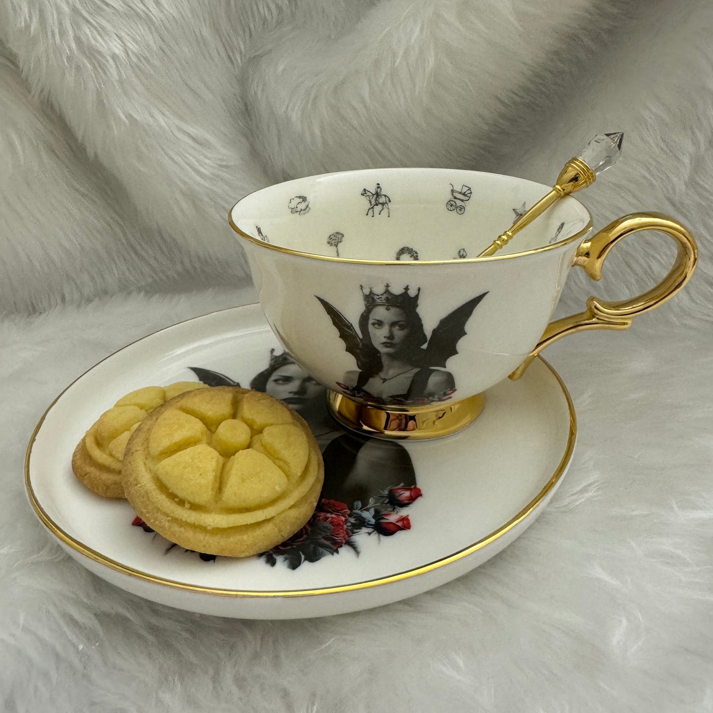 Vintage bat girl cup, bat lady teacup, bat porcelain, bat china, bat teapot, bat plates, bat mug, halloween teacup, halloween china, halloween plates, spooky teacup, goth teacup, bat tea set, Cups, Custom cups, Customized cup, Witchy, Custom cup gift, Witchy Gifts, Divination, Witchy decor, Teacup, Divination tools, Tea cup, Teacups, Tea set