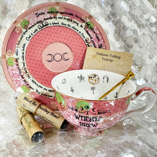 Galinda The Good Witch of the North. Witches Brew Tea Leaf Reading Teacup Set – Free Online Course (Copy)