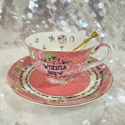 Galinda The Good Witch of the North. Witches Brew Tea Leaf Reading Teacup Set – Free Online Course (Copy)