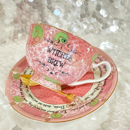 Galinda The Good Witch of the North. Witches Brew Tea Leaf Reading Teacup Set – Free Online Course (Copy)
