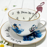 Alice in Wonderland Tea Leaf Reading Set And Free Course