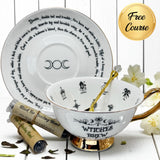 Witches Brew Tarot Fortune Telling Tea Cup Set | Free Online Course