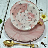 Tasseography Tea Cup Kit Heart Shaped For Tea Leaf Reading