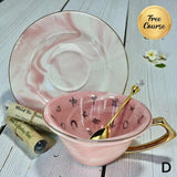 Tasseography Tea Cup Kit Heart Shaped For Tea Leaf Reading