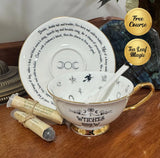 Witches Brew Teacup Set | Tea Leaf Reading | Free Course