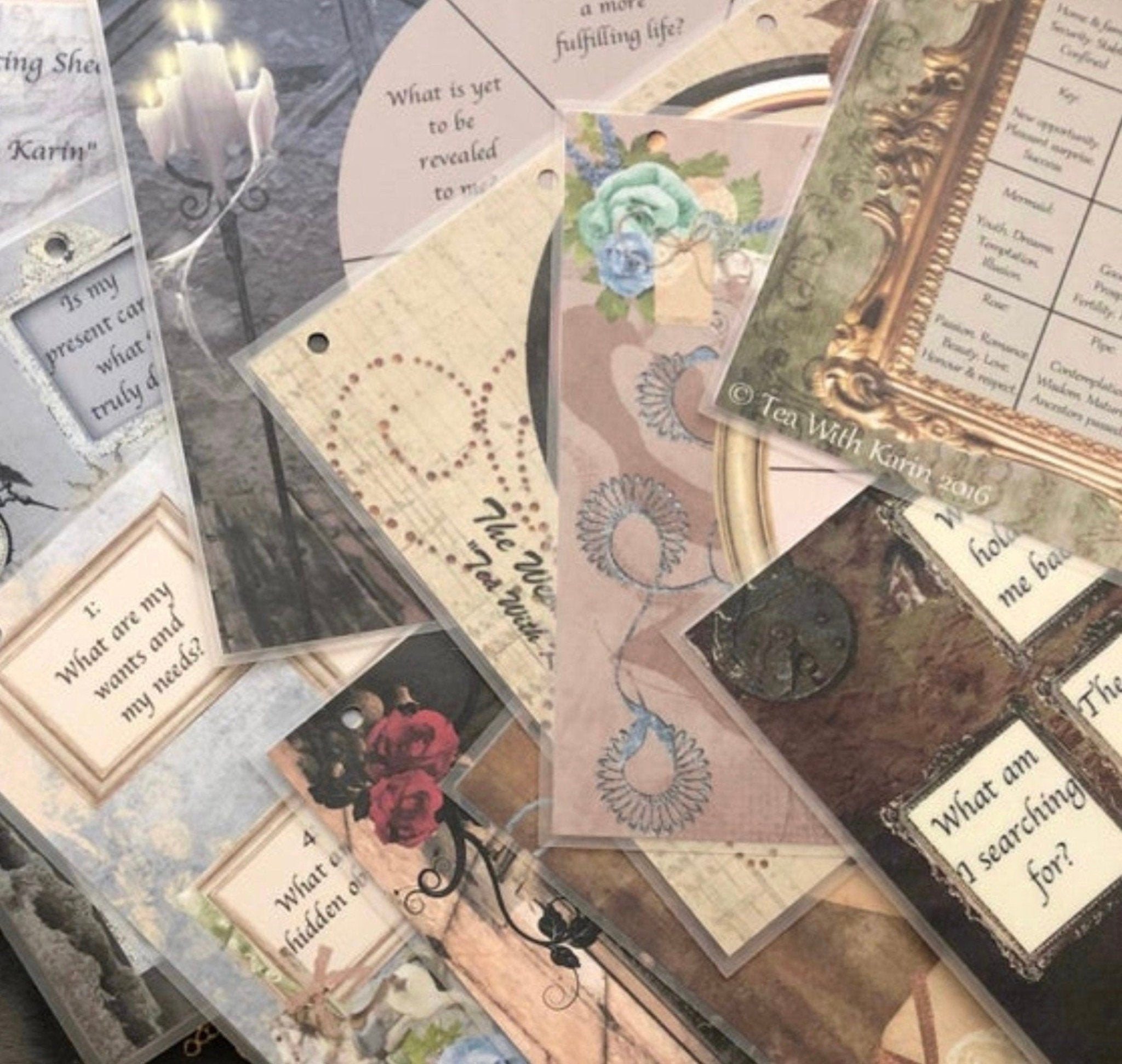 You get ten free casting sheets for charm casting divination. 22 major arcana tarot buttons.  These make a great gift for an occult lover and you can mix them up in your charm casting tools. They are a great addition to layering over your tarot cards