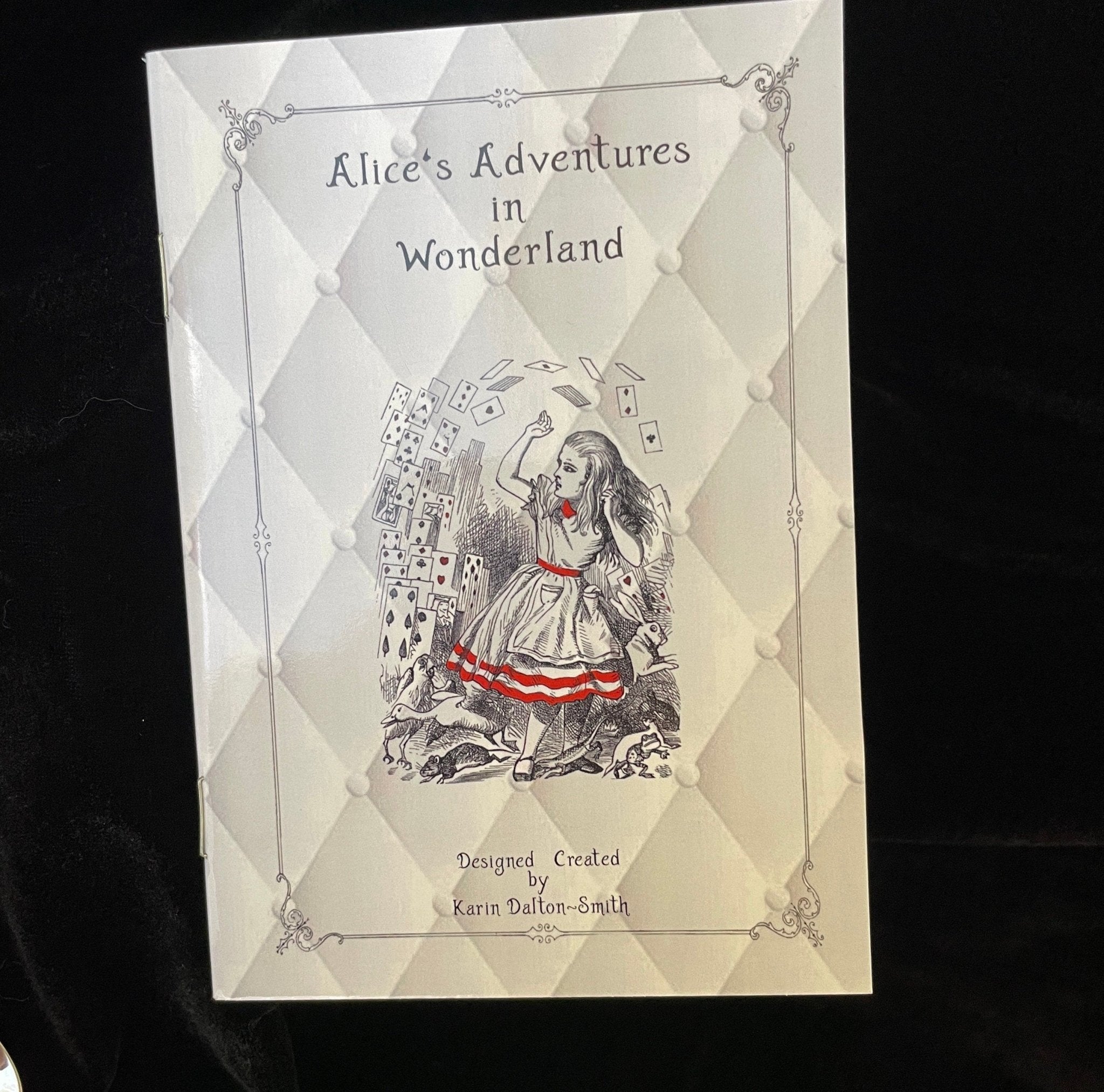 Alice in Wonderland fortune teller teacup instruction book.  Great gift for Mom friend female, even a good birthday gift or bridal shower gift.