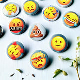 Emoji Charm Casting Coins in gift packaging - fun fortune telling set Australia