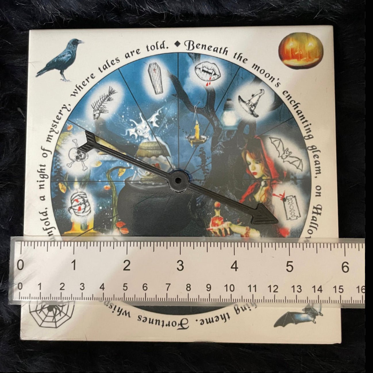 Halloween charm casting spinner.
