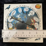 Ceramic spinner tile 6” used for charm casting