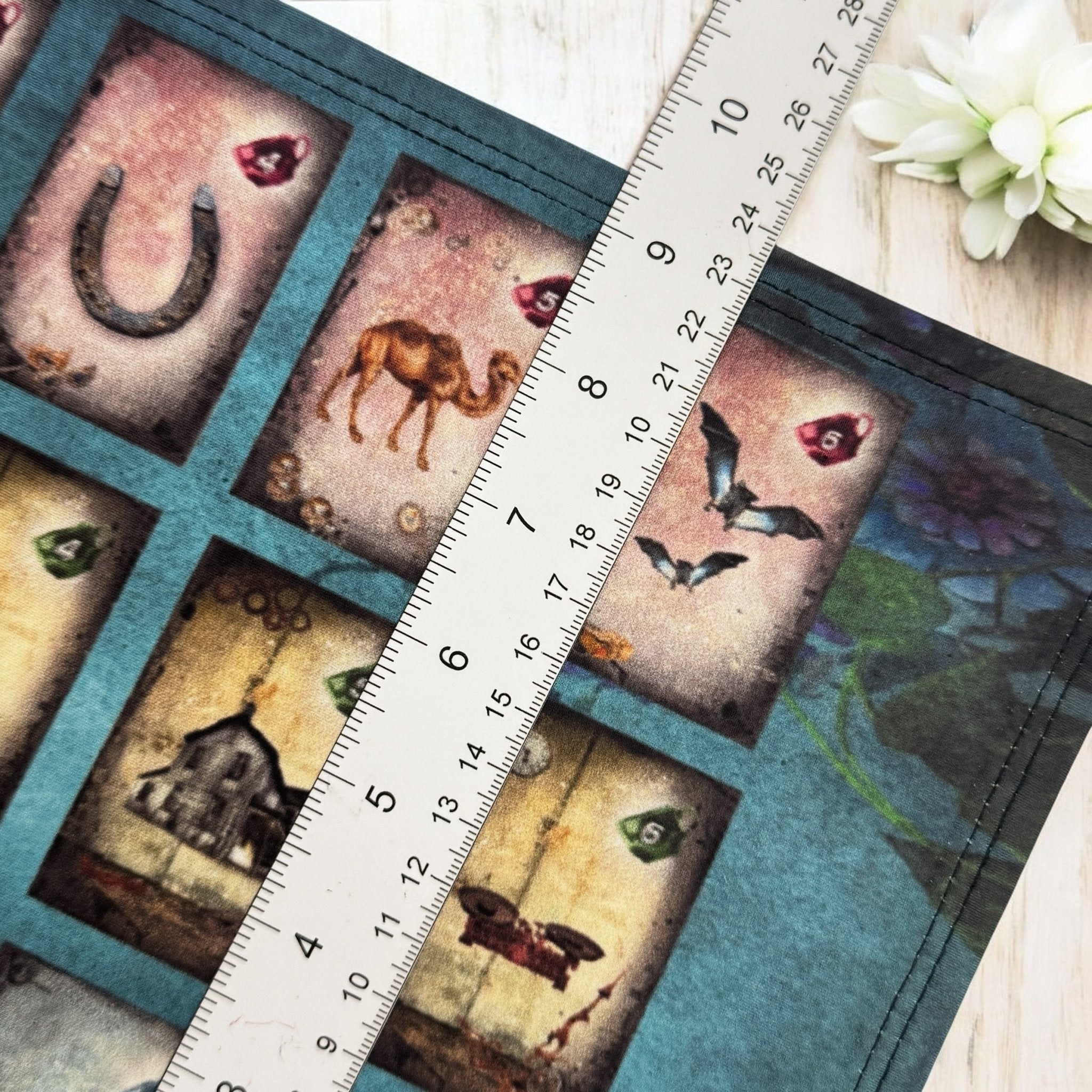 Discover the Curiosi-Tea Oracle Kit – a compact and enchanting tool for tea leaf divination. This unique set includes 18 thoughtfully designed cards, each adorned with symbolic imagery to guide your readings. Accompanied by a selection of charms, the kit offers a tactile dimension to your divination practice. Housed in a sleek gold tin, it’s perfect for on-the-go insights or intimate sessions at home. 