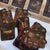 Set of 18 high-quality mini oracle-style cards with matching charms, stored in a gold tin, designed for direct questions and quick answers, perfect for portable divination and tea leaf reading.