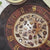 Reversible teacup mat for charm casting.  Washable spandex. Includes tigers eye pendulum and guidebook.