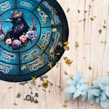 Raven Turquoise Luxury Velvet Charm Casting Mat