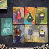 Serendipi-Tea oracle card deck complete set with cotton bag