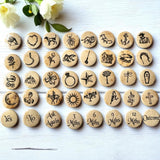 Tea Symbol Buttons for Charm Casting | Free Casting Sheets