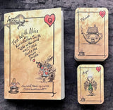 Set of 50 professionally printed tea leaf reading cards with vibrant symbols, included guidebook, and eco-friendly cotton bag, designed for divination, tarot, and fortune-telling.