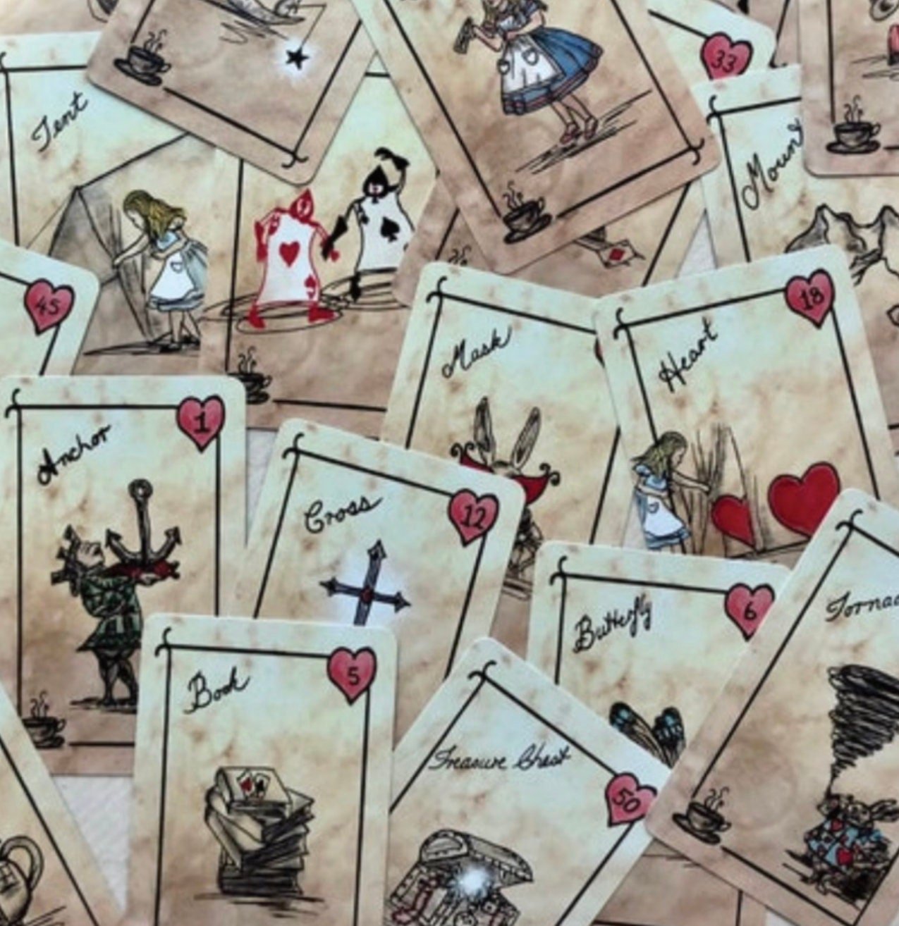 Create your own layouts Tarot book Charm casting *gift for her Divination Tools Tarot Lenormand Unique *gift for Mom Birthday Tarot spreads