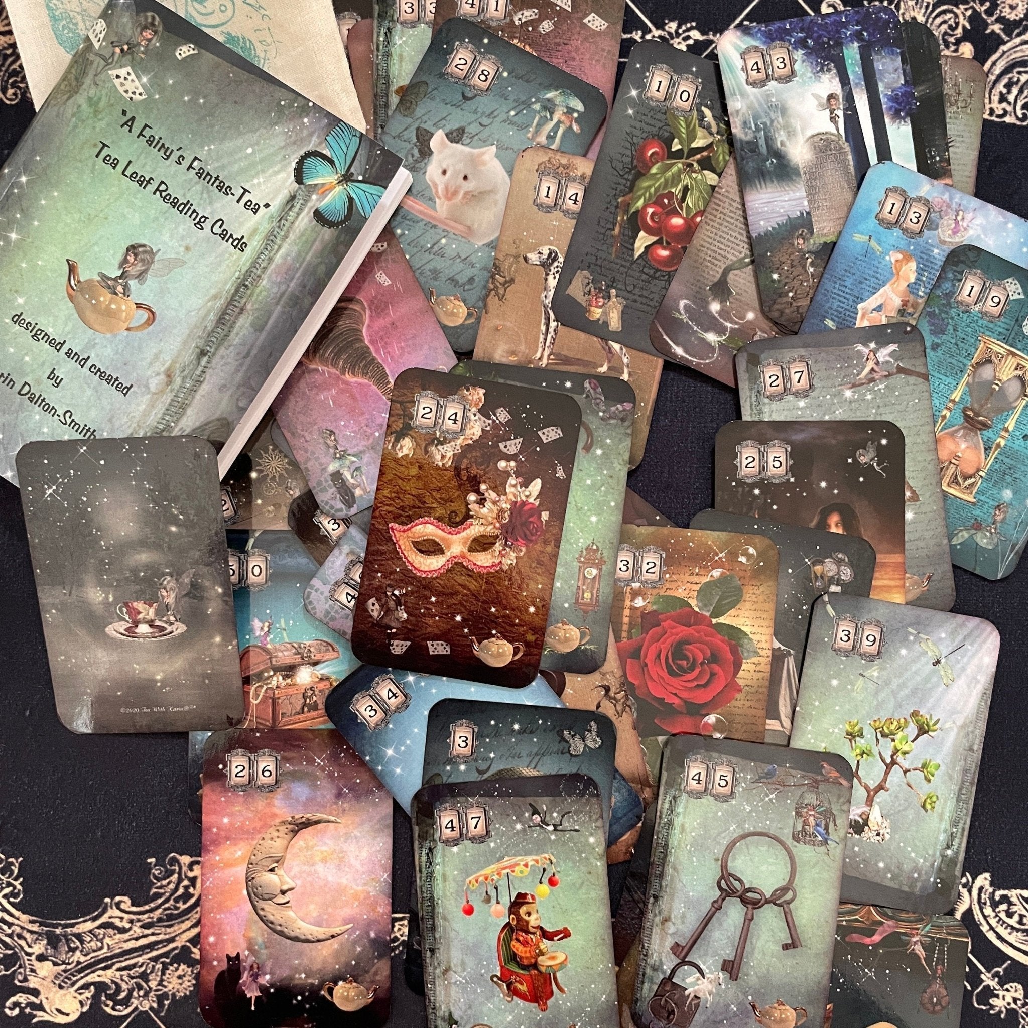 Divination Divided custom spreads book - ideal gift for tarot and oracle readers
