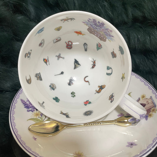 tea cup fortune telling, tea cup divination, tea leaf interpretation, teacup, teacups, tea cup oracle, tea cup fortune teller, tea cup reading guide, tea cup divination symbols, tea cup reading online, tea leaf reading for beginners, tea cup meanings