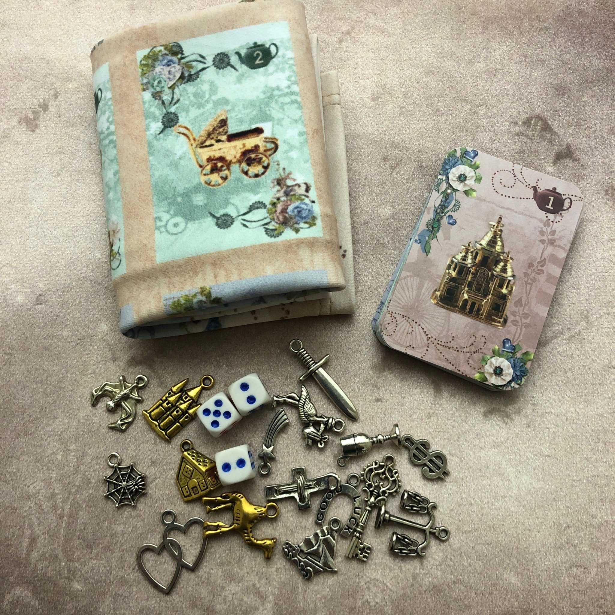 Complete Curiosi-tea Oracle Cards Tinned Kit - portable divination set Australia