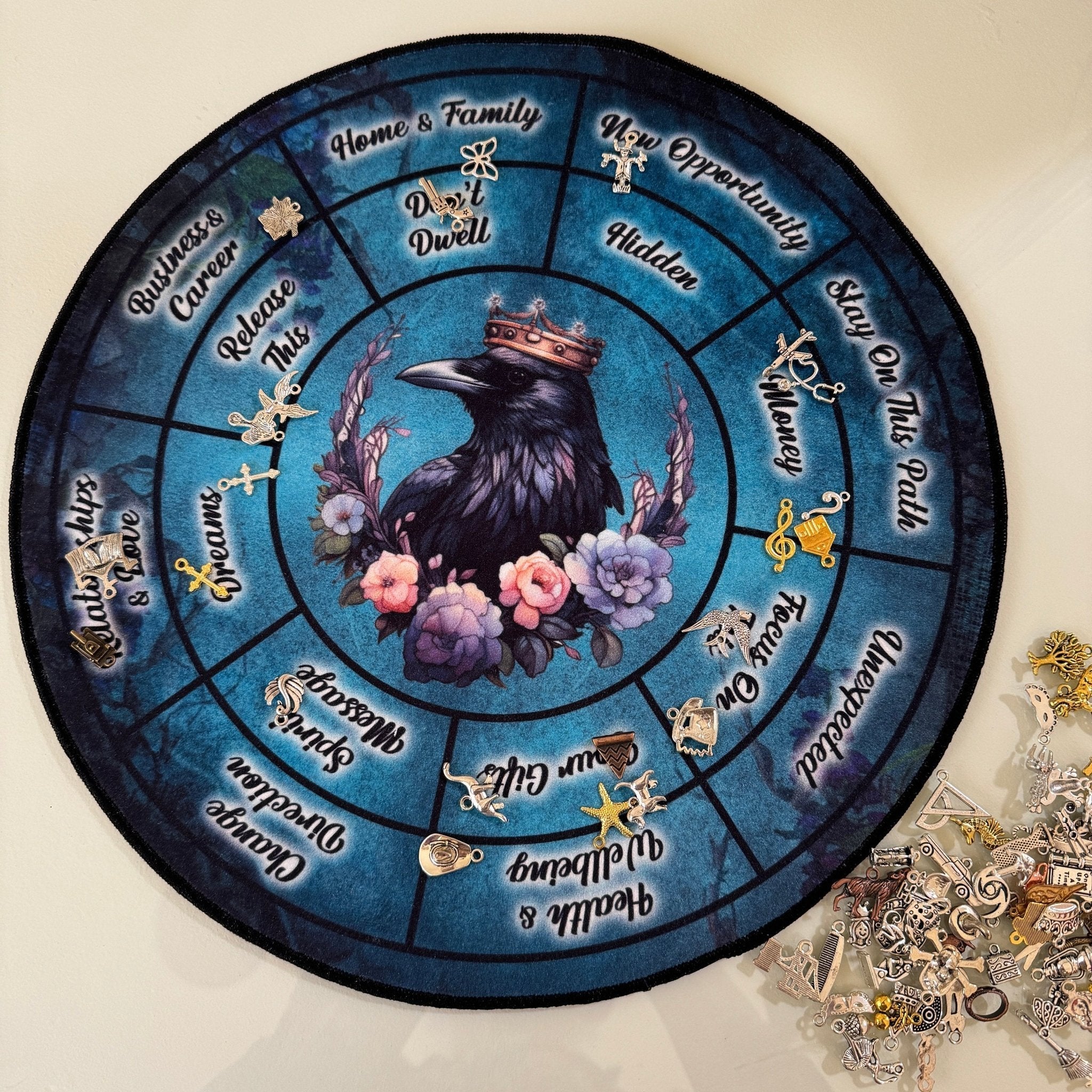 Charms, Confetti scoops, Fortune telling, Divination sets, Fortune teller, Charm kit, Charm casting, Charm divination, Divination kit, Charm confetti, Charm readings, Tarot reading charms, Charm casting kit.