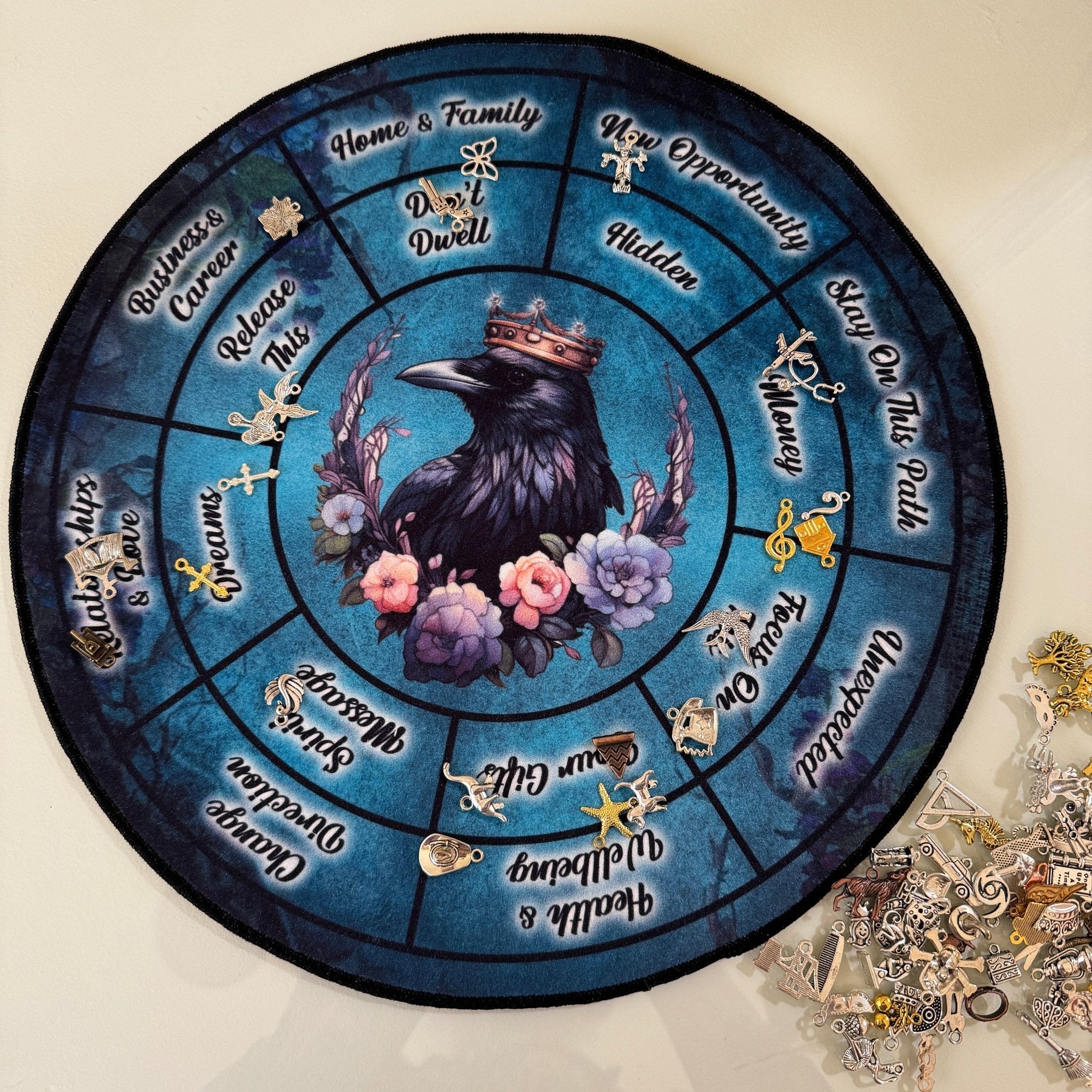 Charms, Confetti scoops, Fortune telling, Divination sets, Fortune teller, Charm kit, Charm casting, Charm divination, Divination kit, Charm confetti, Charm readings, Tarot reading charms, Charm casting kit.