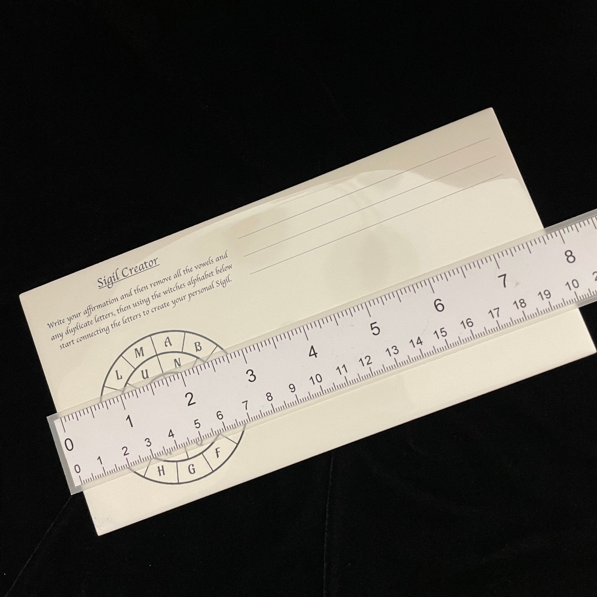 Sigil Maker Witchy Decor Gift Witchcraft Manifesting Binds Oddities Gothic Occult Divination Tools