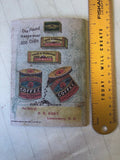 Inside pages of Vintage Fortune Telling Booklet showing original tea leaf reading instructions
